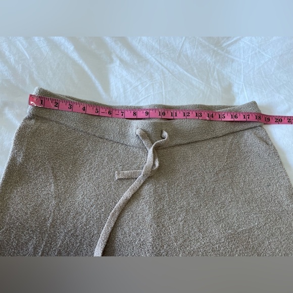 Barefoot Dreams | Beige Plus Size 1X | Bamboo | Drawstring Waist - Picture 4 of 8